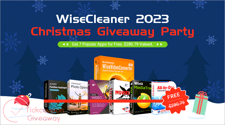 wisecleaner christmas giveaway free key bundle WiseCleaner Christmas Giveaway 2023 Download