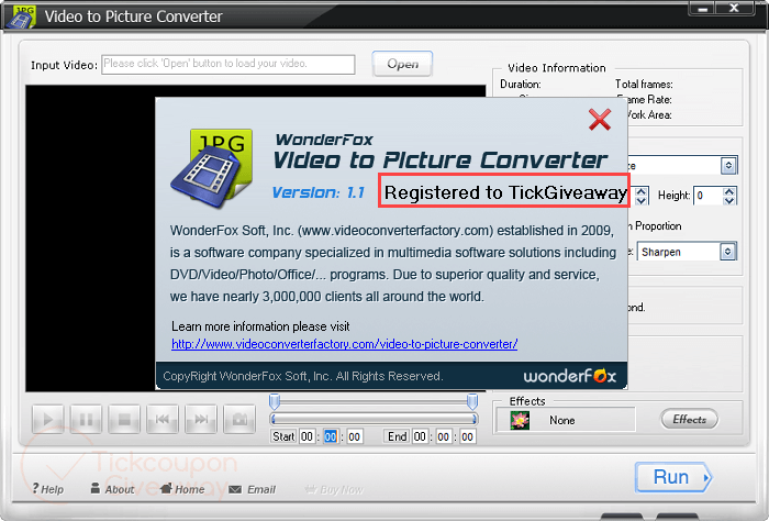 about wonderfox video to picture converter