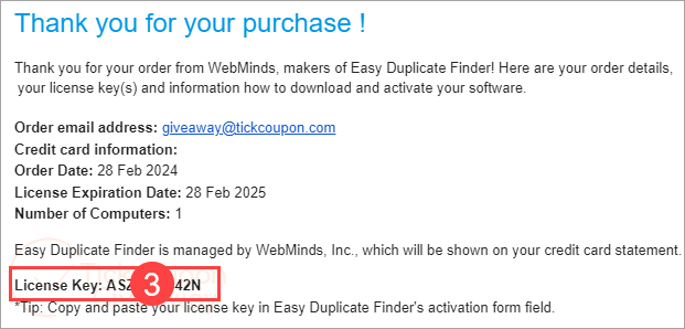 get easy duplicate finder license get easy duplicate finder license