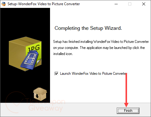 install wonderfox video to picture converter