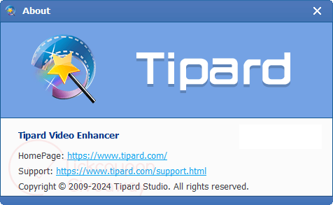 about tipard video enhancer free