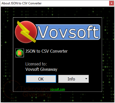 about vovsoft json to csv converter about vovsoft json to csv converter