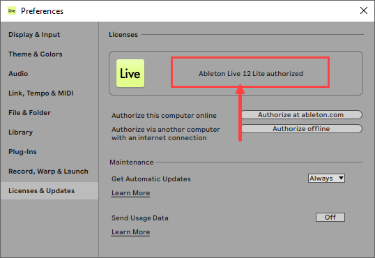 about ableton live 12 lite about ableton live 12 lite