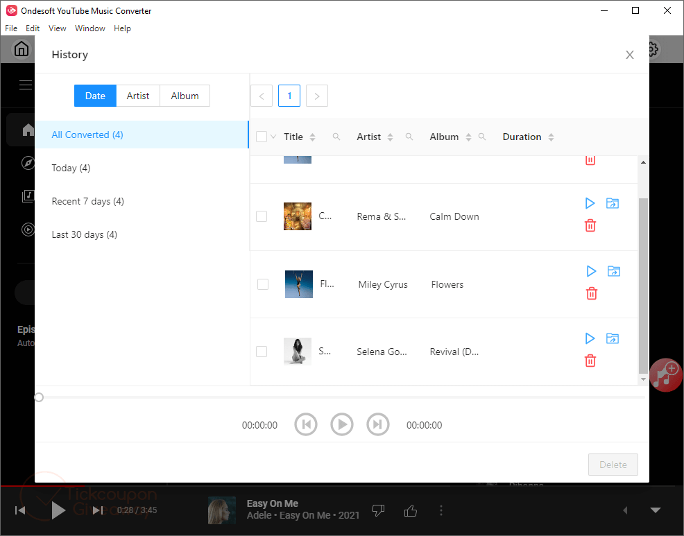 ondesoft youtube music converter history ondesoft youtube music converter history