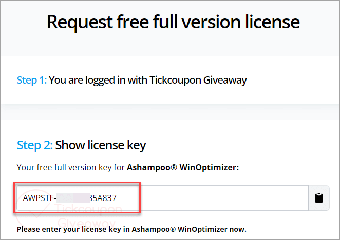get ashampoo winoptimizer license