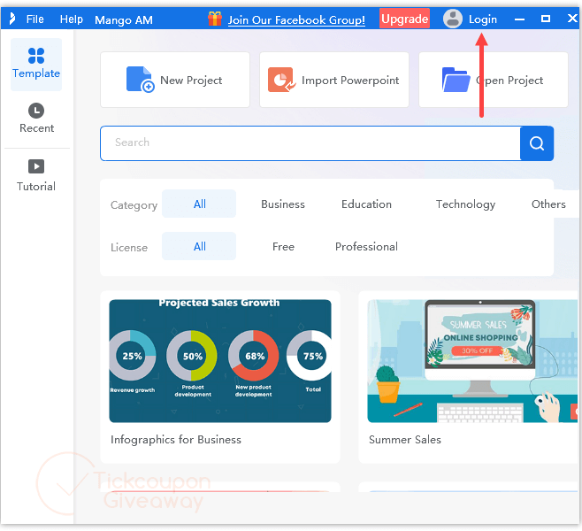 login mango animation maker enterprise for win