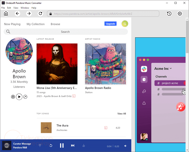 Ondesoft Pandora Music Converter Free Key
