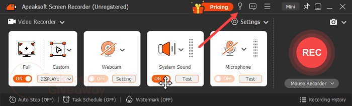 activate apeaksoft screen recorder activate apeaksoft screen recorder