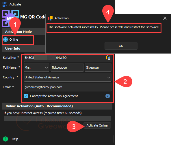 activate mg qr code generator
