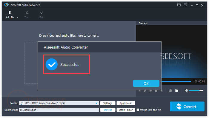 get aiseesoft audio converter free