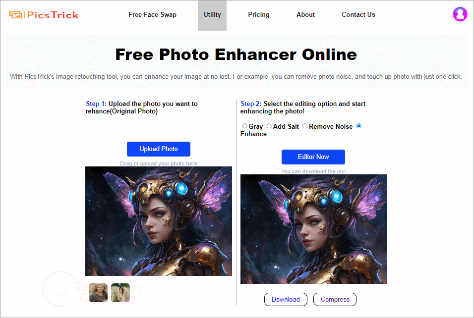 photo enehancer picstrick photo enehancer picstrick