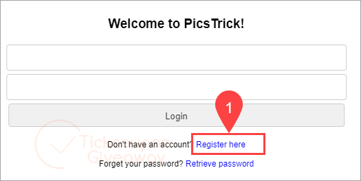 register picstrick register picstrick