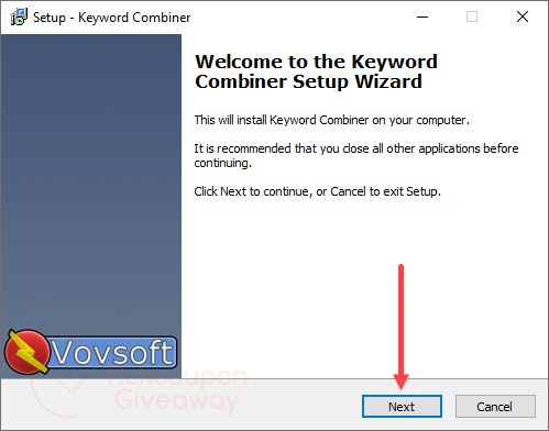 vovsoft keyword combiner installation vovsoft keyword combiner installation