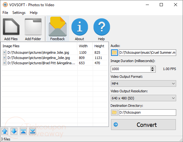 Vovsoft Photos to Video Free Code