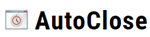 autoclose AutoClose