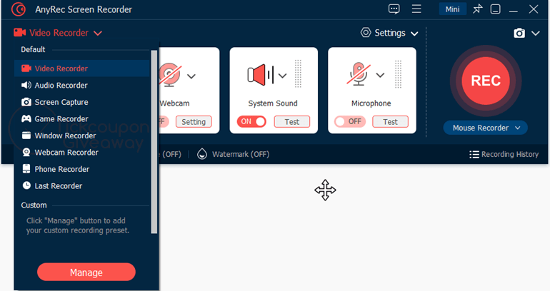 get anyrec screen recorder free get anyrec screen recorder free