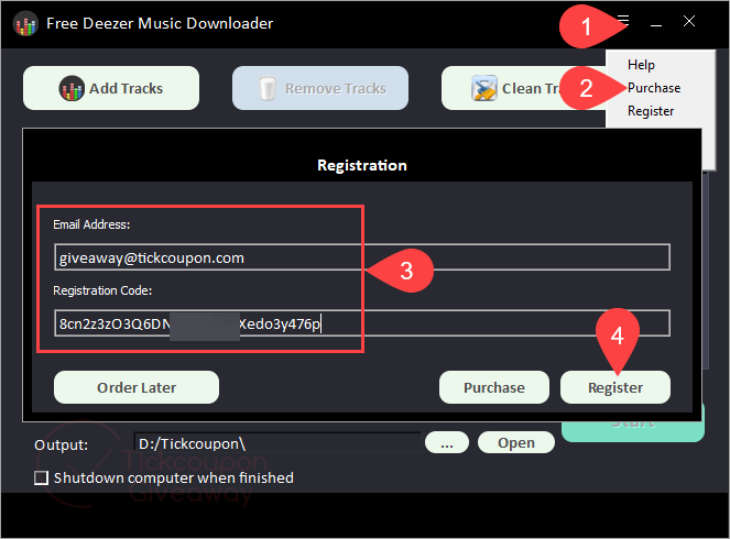 activate deezer music downloader