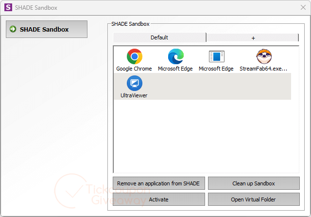 SHADE Sandbox Free Code