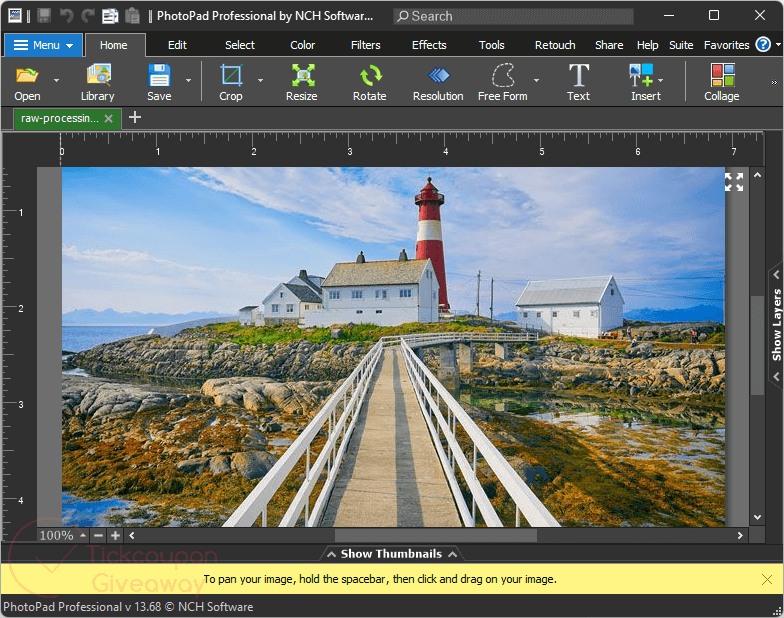 
PhotoPad Photo Editor Pro Lifetime Giveaway Screenshot