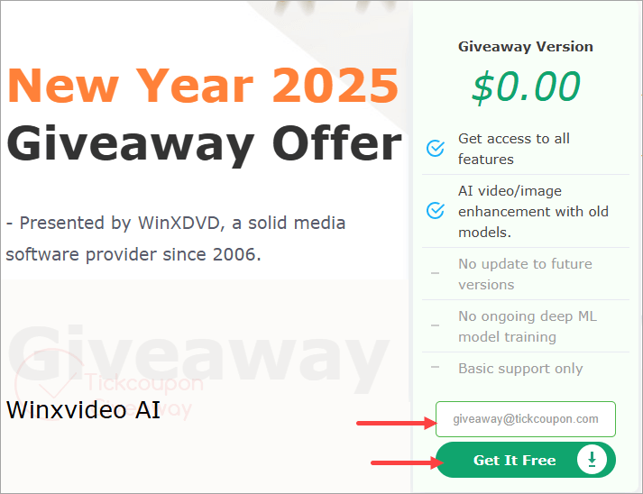 winxvideo ai giveaway key free